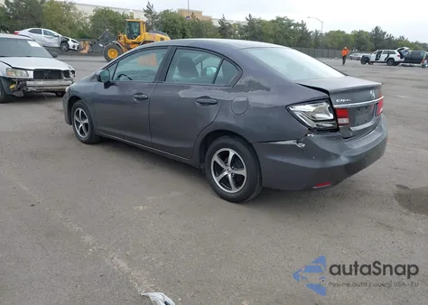 2015 Honda Civic Se from USA, damaged, VIN 2HGFB2F70FH550051